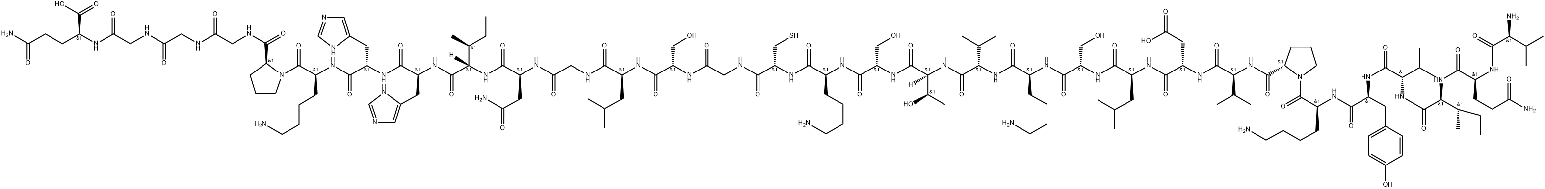 TAU PEPTIDE (306-336) (REPEAT 3 DOMAIN) 结构式