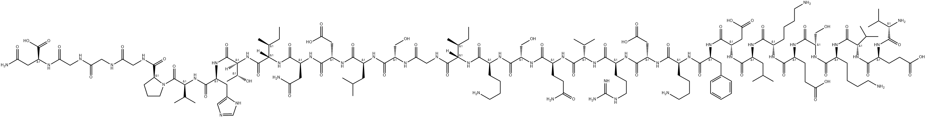 TAU PEPTIDE (337-368) (REPEAT 4 DOMAIN) 结构式