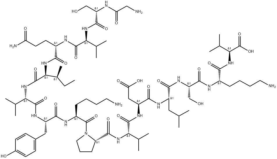 TAU PEPTIDE (304-318) 结构式