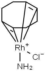 Amminechloro(1,2,5,6-eta)-1,5-(cyclooctadiene)rhodium 结构式