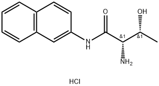 L-Threonine?beta-naphthylamide hydrochloride 结构式