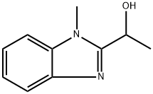 1-(1-甲基-1H-1,3-苯并二唑-2-基)乙烷-1-醇 结构式