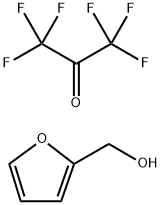 2-Propanone, 1,1,1,3,3,3-hexafluoro-, compd. with furfuryl alc. (1:1) 结构式