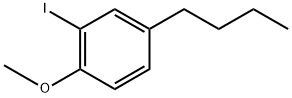 4-butyl-2-iodo-1-methoxybenzene 结构式