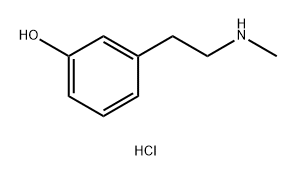 Phenol, m-(2-(methylamino)ethyl)-, hydrochloride 结构式