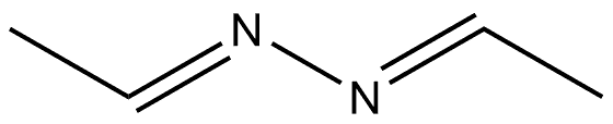 Acetaldehyde, (2E)-2-ethylidenehydrazone, (1E)- 结构式