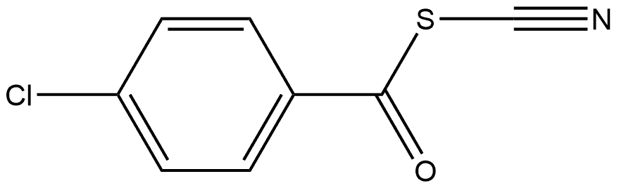 Benzenecarbothioic acid, 4-chloro-, anhydrosulfide with thiocyanic acid 结构式