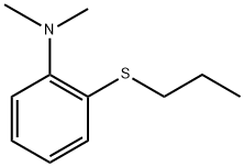 N,N-dimethyl-2-(propylthio)aniline 结构式