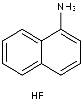 α-Naphthylamine·Hydrofluoride 结构式