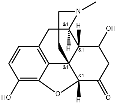 8-Hydroxyhydromorphone 结构式