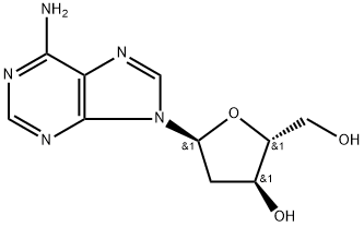 9-(2-Deoxy-α-D-erythro-pentofuranosyl)-9H-purin-6-amine 结构式