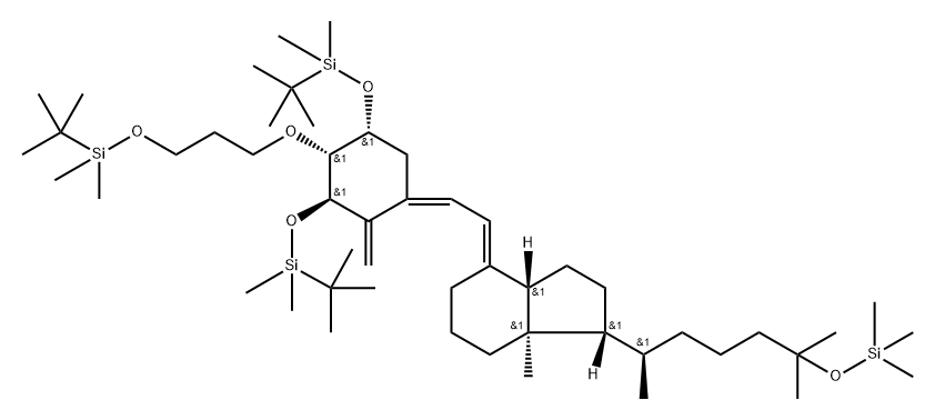 艾地骨化醇杂质20 结构式