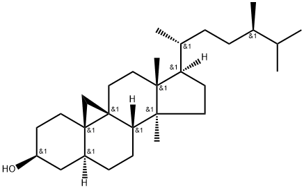 24-methylpollinastanol 结构式