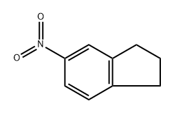 1H-Indene,  2,3-dihydro-5-nitro-,  radical  ion(1-)  (9CI) 结构式