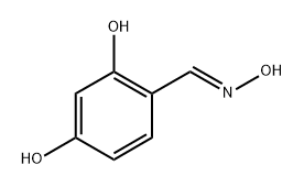 Benzaldehyde, 2,4-dihydroxy-, oxime, [C(E)]- (9CI) 结构式