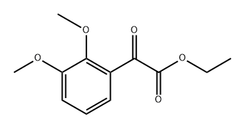 4-硝基苯乙醛酸甲酯 结构式