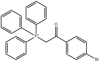 Phosphonium, [2-(4-bromophenyl)-2-oxoethyl]triphenyl- 结构式