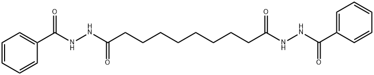 癸二酸二苯基二酰肼 结构式