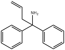 1,1-二苯基丁-3-烯-1-胺 结构式