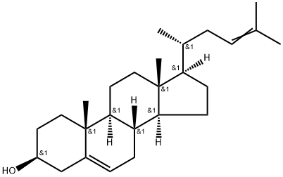 26,27-Dinorergosta-5,23-diene-3β-ol 结构式