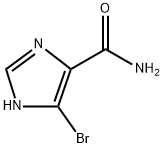 4-溴-1H-咪唑-5-甲酰胺 结构式
