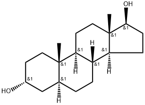 d3-5α-Androstane-3α,17β-diol 结构式