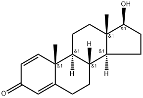 17Β-勃地酮-D3 结构式