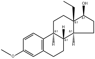 18-methylestradiol-3-methyl ether 结构式