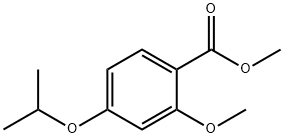 Methyl 4-isopropoxy-2-methoxybenzoate 结构式