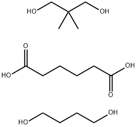 POLY(1,4-BUTANEDIOL/NEOPENTYL GLYCOL-ALT-ADIPIC ACID) 结构式