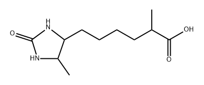 alpha-methyldethiobiotin 结构式