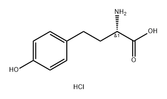 甲酪氨酸杂质3 结构式