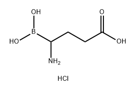 Butanoic acid, 4-amino-4-borono-, hydrochloride (9CI) 结构式