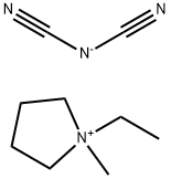 N-乙基-N-甲基吡咯烷二腈胺 结构式