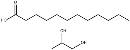 丙二醇月桂酸酯 结构式