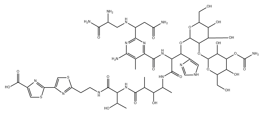 Bleomycinic acid 结构式