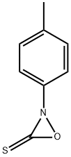 Oxaziridinethione,  (4-methylphenyl)-,  radical  ion(1+)  (9CI) 结构式