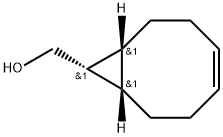 rel-((1R,8S,9s,Z)-双环[6.1.0]非-4-烯-9-基)甲醇 结构式