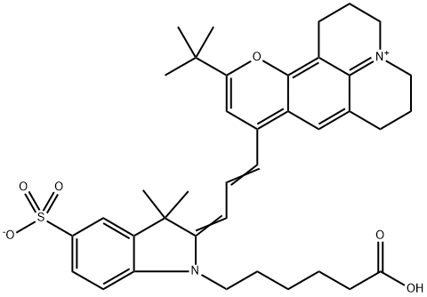 荧光红630 结构式