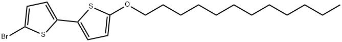 5-bromo-5'-(dodecyloxy)-2,2'-bithiophene 结构式