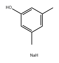 Phenol, 3,5-dimethyl-, sodium salt (1:1) 结构式