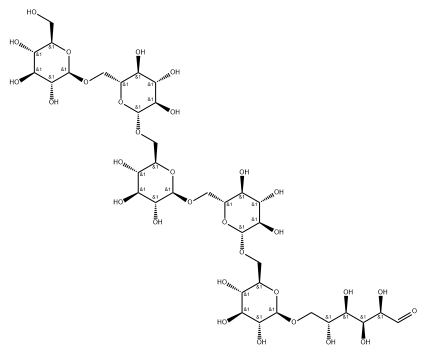 Gentiohexaose 结构式