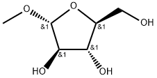 METHYL Α-L-ARABINOFURANOSIDE 结构式