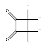 1,2-Cyclobutanedione,  3,3,4,4-tetrafluoro-,  radical  ion(1-)  (9CI) 结构式