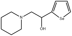 piperidine-ethyl-selenophene 结构式