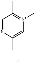 1,2,5-三甲基吡嗪-1-鎓碘化物 结构式