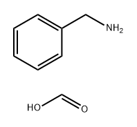 Formic acid, compd. with benzenemethanamine (1:1) 结构式