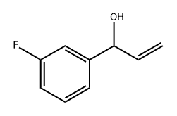 1-(3-氟苯基)丙-2-烯-1-醇 结构式