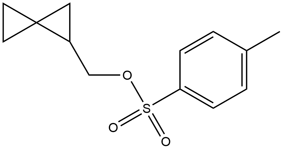 spiro[2.2]pentan-1-ylmethyl 4-methylbenzenesulfonate 结构式