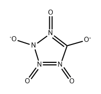 2H-Tetrazole-2,5-diol, 1,3,4-trioxide, ion(2-) (9CI) 结构式